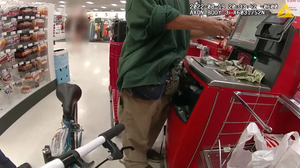 New Mexico cop charged and fired after ‘roughing up’ a mentally disabled man struggling to use the self checkout at Target